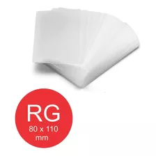 Plástico Plastificação Refil Rg 80x110mm - 0,05 125micras