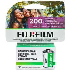 Fujifilm Fuji 200 Ca 36 Exposición Película Negativa De Colo