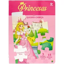 Clássicos Em Quebra-cabeças Mundo Encantado Princesas Editora Todolivro.