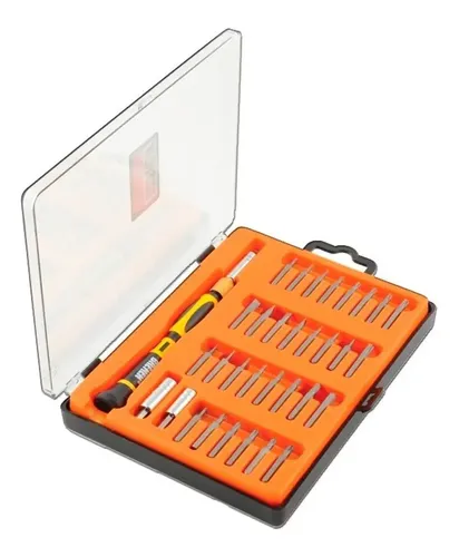 Set Destornillador Bremen + 32 Puntas Perillero Celular Cod. 5161 Dgm