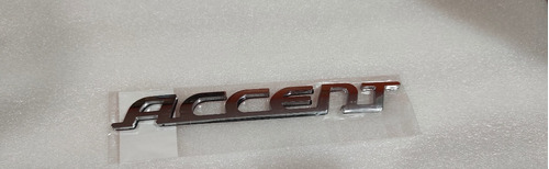Logo Emblema Accent De Hyundai Nuevos Foto 4