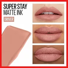 Maybelline Superstay - Pintalabios Líquido Con Tinta Mate, P