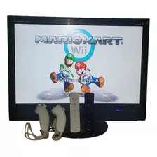Nintendo Wii Con 2 Sets De Controles, Memoria Y Accesorios