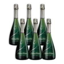 Vino Espumante Navarros Correas Nature Caja X6 750ml Mendoza