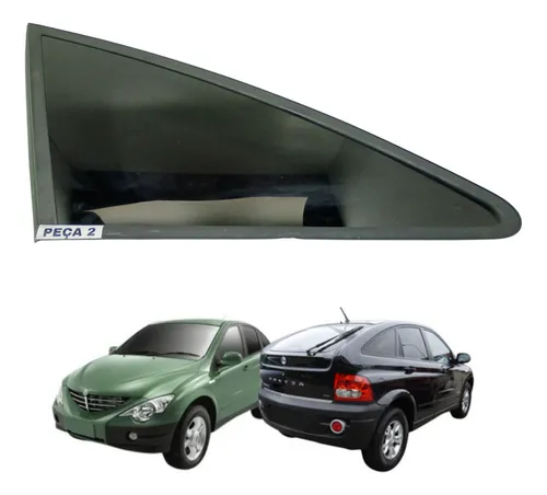 Vidro Fixo Traseiro Ssangyong Actyon 2009 2011 Original 6
