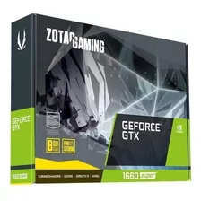 Tarjeta De Video Nvidia Zotac Gaming Geforce Gtx 16 Series Gtx 1660 Super Zt-t16620f-10l 6gb