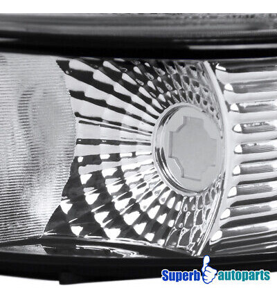 Fits 1992-1996 Ford F150 Bronco Headlights W/ Bumper Sig Zzj Foto 4