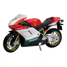 Miniatura Moto Honda Bmw Kavazaki Suzuki Metal 1:18 Grau Top