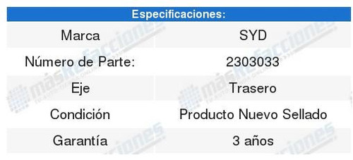 Maza Direccion (t) Pontiac G3 06-09 Foto 2