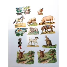 Figuritas Infantiles Año 1900 Cromo Campo Germany Ro 1374