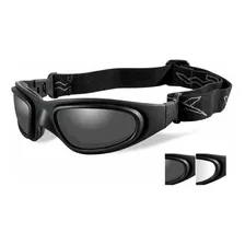 Remate Googles Wiley X Con Lentes Intercambiables Sg-1