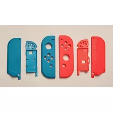 Carcaça Azul E Vermelho Para Controle Nintendo Switch