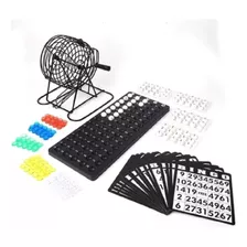 Set De Bingo Lota: Juego Completo Con Tombola, Fichas Y Pelo