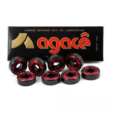 8 Rolamentos Agacê Para Skate Skateboard Toblerone Na Caixa