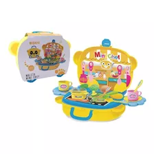 Maleta Mini Chef Com Rodinhas +3 Anos Dican