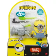 Boneco Minions Loud N Rowdy Stuart Gmf04 Mattel