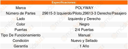 Set 2 Espejos Polyway Mercury Mountaineer 97_01 Foto 3