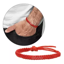 Pulsera Hombre - Pulsera Mujer Pulsera Roja Pulsera Suerte Aura Protectora Contra Envidia Amuleto Proteccion Hilo Rojo 