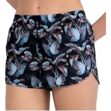 Shortinho Folhagem Moda Praia Short Feminino She By Mash 