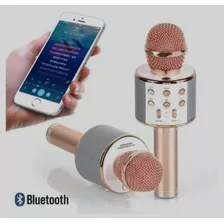 Microfone Bluetooth Sem Fio Youtuber Karaoke Som Potente