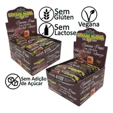 2cx Bananinha Com Chocolate Amargo Sem Glúten Sem Lactose