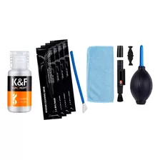 Kit Limpeza Câmera Aps-c Soprador Liquido 04 Cotonetes