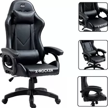 Cadeira Gamer X-rocker Reclinável Apoio Lombar E Cabeça Dazz