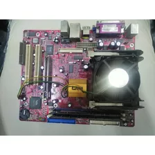 Mather De Pc Con Dos Memorias Y Fuente De Alimentación 