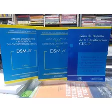 Pack De 3 Libros Dsm-5 + Guia Dsm-5 + Cie-10