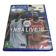 Nba Live 18 Ps4 Lacrado Envio Ja!