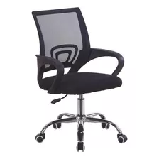 Sillon Silla Pc Importada Oficina Base Cromada Calidad Fac A