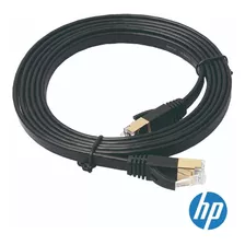 Cable De Red Blindado Hp Original Cat7 3mt 10 Gbps/ Madidino