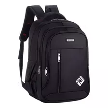 Mochila Escolar Trabalho Reforçada Notebook 4 Bolsos Barato 