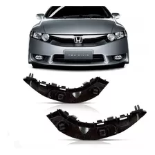 Par Suporte Guia Parachoque Dianteiro New Civic 2008 2009 2010 2011 2012