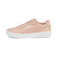 Tenis Para Mujer Puma Carina 2.0 Color Rose Quartz/rose Quartz/puma Silver/puma White - Adulto 22.5 Mx