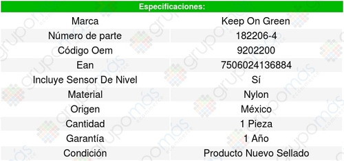 Deposito Anticongelante Saab 9-3 2.0l L4 03/11 Kg 6147077 Foto 6