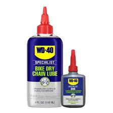 Lubricante De Cadena Seco Wd40 Bike 4oz Bicicleta 