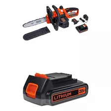 Motosierra Inalámbrica Black+decker De 20 V Como Máximo Con