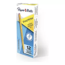 Lápices Mecánicos Paper Mate Sharpwriter, 0,7 Mm, Hb 2, Amar