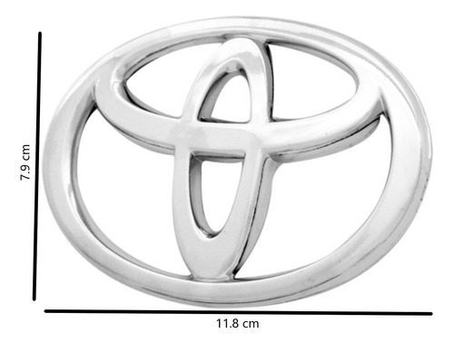 Emblema Delantero Toyota Sienna 11.8 Cm  Foto 2