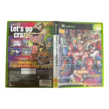 Xbox Marvel Vs Capcom 2 Original Japonês Impecável Sa