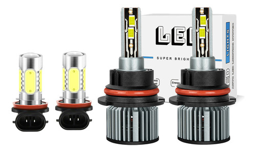 28000lm 6000k Faros Led Y Bombilla Antiniebla Para Pontiac