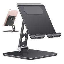 Soporte De Escritorio Para Tablet/celular Hasta 12.9 Negro