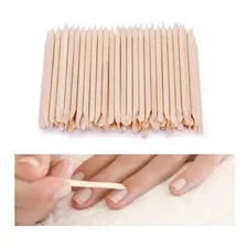 Palito De Naranjo X50 Repujador De Cutícula Manicura Uñas