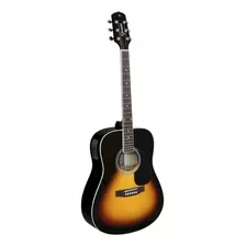 Violão Eletroacústica Giannini Performance Gd-1 Eq Para Destros Vintage Sunburst Satin