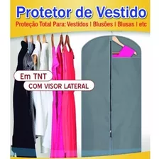 Kit Com 10 Capas Para Vestidos De Festa Com Zíper - 100% Tnt