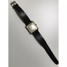 Reloj Hombre Vintage Suizo Longines Bañado En Oro 18k