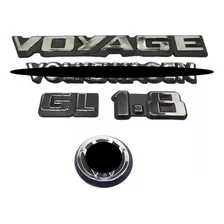 Kit Emblemas Letreiro Volkswagen Voyage Vw Gl 1.8 83 À 90