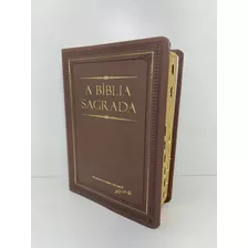 Bíblia Acf Letra Gigante Ref. & Mapas Creme Brulée Cód. 2313