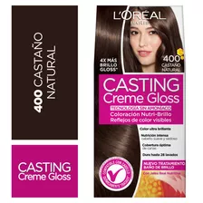 Tintura Creme Gloss 400 Castaño Natural Casting L´oreal